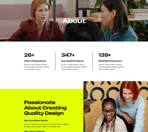 Development showcase